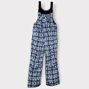 Columbia Girls Ski Snow Pants Bib M 18/20‎ Youth Adjustable Overall EUC